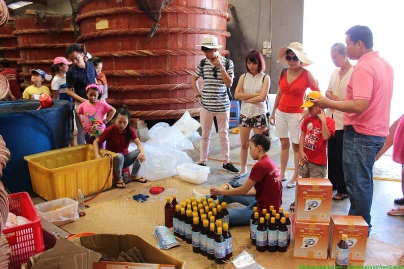 Phu Quoc fish sauce factory Phu Quoc fish sauce factory